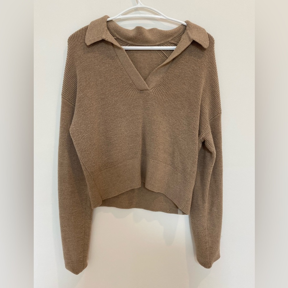 Lululemon Camel Sweater Size S